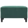 Fußhocker aus dunkelgrünem Samt, 70 x 55 x 41 cm von vidaXL, Osmanen - Ref: Foro24-349319, Preis: 58,47 €, Rabatt: %