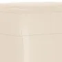 Fußstütze aus beigem Mikrofaserstoff, 60 x 50 x 41 cm von vidaXL, Osmanen - Ref: Foro24-349346, Preis: 55,25 €, Rabatt: %