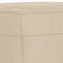 Fußstütze aus cremefarbenem Mikrofaserstoff, 70 x 55 x 41 cm von vidaXL, Osmanen - Ref: Foro24-349365, Preis: 61,86 €, Rabatt: %