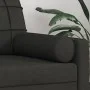 Decorative cushions 2 pcs black fabric 15x50 cm by vidaXL, Cushions - Ref: Foro24-349505, Price: 26,32 €, Discount: %