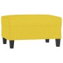 Hellgelber Fußhocker aus Stoff, 70x55x41 cm von vidaXL, Osmanen - Ref: Foro24-349352, Preis: 59,64 €, Rabatt: %