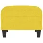 Hellgelber Fußhocker aus Stoff, 70x55x41 cm von vidaXL, Osmanen - Ref: Foro24-349352, Preis: 59,07 €, Rabatt: %