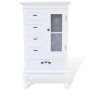 Möbel mit 5 Schubladen und 2 Regalen weiß von vidaXL, Schubladen - Ref: Foro24-241150, Preis: 195,97 €, Rabatt: %