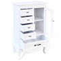 Möbel mit 5 Schubladen und 2 Regalen weiß von vidaXL, Schubladen - Ref: Foro24-241150, Preis: 195,97 €, Rabatt: %