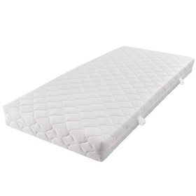 Matratze mit waschbarem Bezug in den Maßen 200 x 140 x 17 cm von vidaXL, Matratzen - Ref: Foro24-241403, Preis: 256,40 €, Rab...