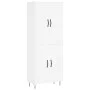 Aparador alto madera contrachapada blanco 69,5x34x180 cm de vidaXL, Aparadores - Ref: Foro24-3198073, Precio: 172,79 €, Descu...