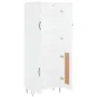 Aparador alto madera contrachapada blanco 69,5x34x180 cm de vidaXL, Aparadores - Ref: Foro24-3198073, Precio: 172,79 €, Descu...