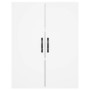 Aparador alto madera contrachapada blanco 69,5x34x180 cm de vidaXL, Aparadores - Ref: Foro24-3198073, Precio: 178,91 €, Descu...