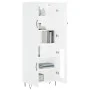 Tall white plywood sideboard 69.5x34x180 cm by vidaXL, Sideboards - Ref: Foro24-3198065, Price: 163,43 €, Discount: %