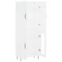 Tall white plywood sideboard 69.5x34x180 cm by vidaXL, Sideboards - Ref: Foro24-3198065, Price: 163,43 €, Discount: %