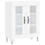 Aparador alto madera contrachapada blanco 69,5x34x180 cm | Foro24.es | Tu tienda online para hogar, jardín y más Foro24.es