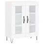 Tall white plywood sideboard 69.5x34x180 cm by vidaXL, Sideboards - Ref: Foro24-3198065, Price: 163,43 €, Discount: %