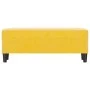 Gelbe Samtbank 100x35x41 cm von vidaXL, Banken - Ref: Foro24-349427, Preis: 61,08 €, Rabatt: %