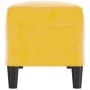 Yellow velvet bench 100x35x41 cm by vidaXL, Banks - Ref: Foro24-349427, Price: 61,08 €, Discount: %
