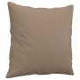 Dekokissen 2 Stück Cappuccino Kunstleder 40x40 cm von vidaXL, Kissen - Ref: Foro24-349484, Preis: 29,16 €, Rabatt: %