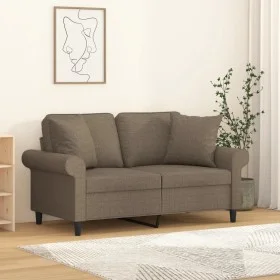 Decorative cushions 2 pcs taupe gray fabric 40x40 cm by vidaXL, Cushions - Ref: Foro24-349478, Price: 19,05 €, Discount: %