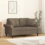 Decorative cushions 2 pcs taupe gray fabric 40x40 cm by vidaXL, Cushions - Ref: Foro24-349478, Price: 19,05 €, Discount: %