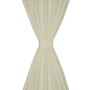 2 Mikrosatin-Vorhänge mit Schlaufen 140 x 175 cm von vidaXL, Vorhänge und Gardinen - Ref: Foro24-130356, Preis: 29,80 €, Raba...