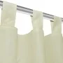 2 cortinas micro-satinadas con trabillas 140 x 175 cm de vidaXL, Cortinas y visillos - Ref: Foro24-130356, Precio: 26,81 €, D...
