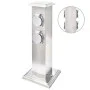 Column with plugs for the garden black stainless steel by vidaXL, wall sockets - Ref: Foro24-41236, Price: 55,03 €, Discount: %