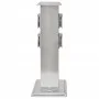 Column with plugs for the garden black stainless steel by vidaXL, wall sockets - Ref: Foro24-41236, Price: 55,03 €, Discount: %