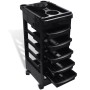 Kunststoffwagen mit Rädern für Friseure von vidaXL, Kapillarpflege - Ref: Foro24-110104, Preis: 73,77 €, Rabatt: %