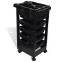 Kunststoffwagen mit Rädern für Friseure von vidaXL, Kapillarpflege - Ref: Foro24-110104, Preis: 72,70 €, Rabatt: %