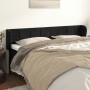 Kopfteil aus schwarzem Samt, 203 x 23 x 78/88 cm von vidaXL, Kopf- und Fußteile - Ref: Foro24-3117212, Preis: 86,07 €, Rabatt: %