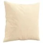 Decorative cushions 2 pcs cream fabric 40x40 cm by vidaXL, Cushions - Ref: Foro24-349473, Price: 18,63 €, Discount: %