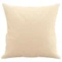 Decorative cushions 2 pcs cream fabric 40x40 cm by vidaXL, Cushions - Ref: Foro24-349473, Price: 18,63 €, Discount: %