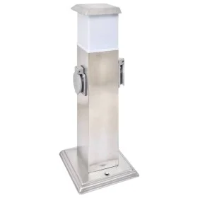 Säule mit Gartensteckdosen mit Edelstahllampe von vidaXL, Steckdosen - Ref: Foro24-41238, Preis: 47,67 €, Rabatt: %