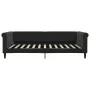 Black velvet sofa bed 100x200 cm by vidaXL, Beds and slatted bases - Ref: Foro24-354255, Price: 212,49 €, Discount: %