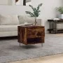 Smoked oak engineered wood coffee table 50x46x50 cm by vidaXL, Coffee table - Ref: Foro24-830918, Price: 35,62 €, Discount: %