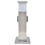Säule mit Gartensteckdosen mit Edelstahllampe von vidaXL, Steckdosen - Ref: Foro24-41238, Preis: 45,23 €, Rabatt: %