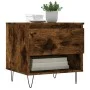 Smoked oak engineered wood coffee table 50x46x50 cm by vidaXL, Coffee table - Ref: Foro24-830918, Price: 35,62 €, Discount: %