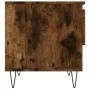 Smoked oak engineered wood coffee table 50x46x50 cm by vidaXL, Coffee table - Ref: Foro24-830918, Price: 35,62 €, Discount: %