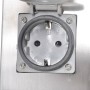 Column with garden sockets with stainless steel lamp by vidaXL, wall sockets - Ref: Foro24-41238, Price: 46,73 €, Discount: %