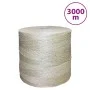 Cuerda 100% sisal 2 mm 3000 m de vidaXL, Sogas y cuerdas metálicas - Ref: Foro24-155003, Precio: 64,51 €, Descuento: %