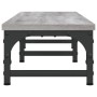 Sonoma gray engineered wood screen support 105x23x15.5cm by vidaXL, Computer bases and risers - Ref: Foro24-834013, Price: 33...