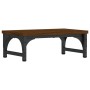 Oak brown engineered wood display stand 37x23x14 cm by vidaXL, Computer bases and risers - Ref: Foro24-833999, Price: 19,42 €...