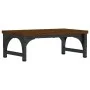 Oak brown engineered wood display stand 37x23x14 cm by vidaXL, Computer bases and risers - Ref: Foro24-833999, Price: 18,46 €...