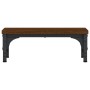 Oak brown engineered wood display stand 37x23x14 cm by vidaXL, Computer bases and risers - Ref: Foro24-833999, Price: 19,42 €...