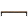 Engineered wood screen support smoked oak 85x23x15.5 cm by vidaXL, Computer bases and risers - Ref: Foro24-834007, Price: 29,...