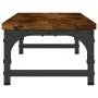 Engineered wood screen support smoked oak 85x23x15.5 cm by vidaXL, Computer bases and risers - Ref: Foro24-834007, Price: 29,...