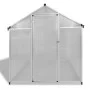 Invernadero de aluminio reforzado con marco base 4,6 m² de vidaXL, Invernaderos - Ref: Foro24-41317, Precio: 455,01 €, Descue...