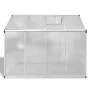 Invernadero de aluminio reforzado con marco base 4,6 m² de vidaXL, Invernaderos - Ref: Foro24-41317, Precio: 455,01 €, Descue...