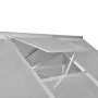 Invernadero de aluminio reforzado con marco base 4,6 m² de vidaXL, Invernaderos - Ref: Foro24-41317, Precio: 455,01 €, Descue...