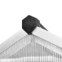 Invernadero de aluminio reforzado con marco base 4,6 m² de vidaXL, Invernaderos - Ref: Foro24-41317, Precio: 455,01 €, Descue...