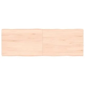 Solid wood table top with natural edge 120x40x(2-6) cm by vidaXL, Table tops - Ref: Foro24-363891, Price: 36,91 €, Discount: %