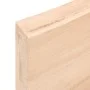 Solid wood table top with natural edge 120x40x(2-6) cm by vidaXL, Table tops - Ref: Foro24-363891, Price: 36,91 €, Discount: %